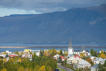 Image showing Reykjavik city panorama