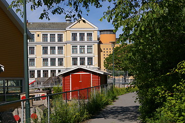 Image showing Kampen skole in Oslo in Norway