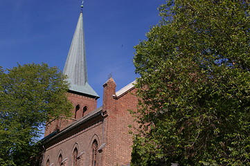 Image showing Kampen church in Oslo