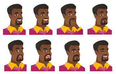 Image showing Vector set of business characters.