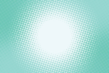 Image showing Turquoise green background lighting in the centre