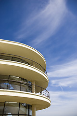 Image showing Art-deco balcony