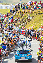 Image showing Technical Car on Col du Glandon - Tour de France 2015