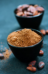 Image showing beans with powder