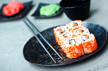 Image showing sushi