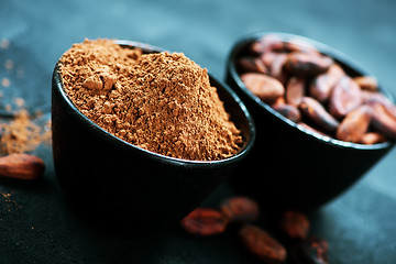 Image showing beans with powder