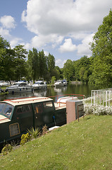 Image showing River boats