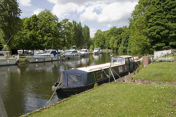 Image showing River boats