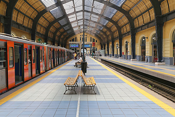 Image showing Piraeus Metro Train