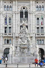 Image showing Fountain of the Four Continents