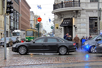 Image showing President of China Xi Jinping Visit Helsinki