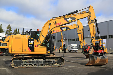 Image showing Cat 313FL Hydraulic Excavator