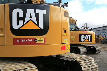 Image showing Cat Construction Equipment, Detail
