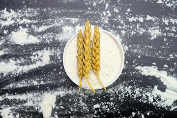 Image showing wheat flour