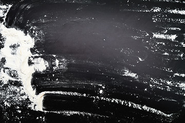 Image showing powder on black