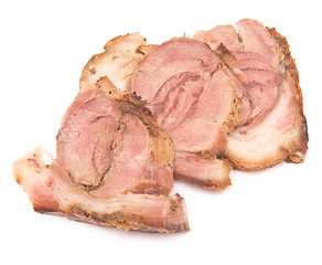 Image showing sliced pork meat