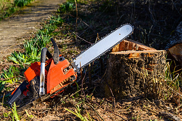 Image showing Chainsaw