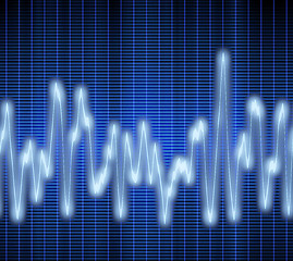 Image showing audio or sound wave