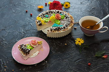 Image showing Tasty cake composition