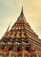 Image showing multicolored Buddhist temple