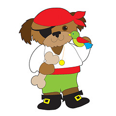 Image showing Pirate Dog