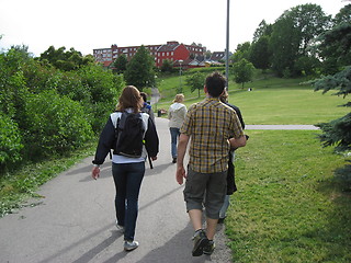 Image showing Walking in Oslo