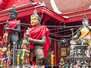 Image showing Wat Chulamanee in Amphawa, Thailand