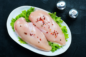 Image showing chicken fillet