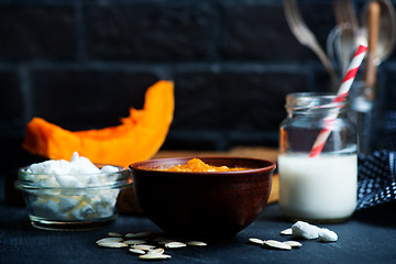 Image showing pumpkin porridge