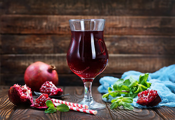 Image showing pomegranate juice