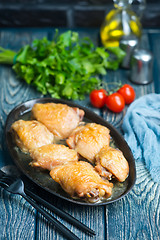 Image showing baked chicken