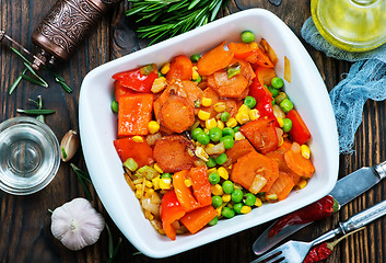 Image showing fried vegetables