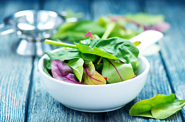 Image showing mix salad