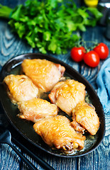 Image showing baked chicken