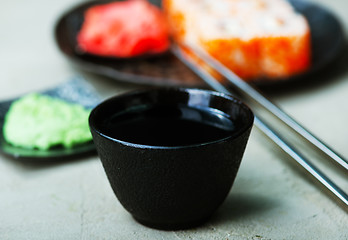 Image showing sushi