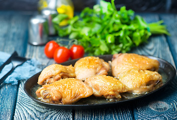 Image showing baked chicken