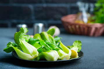 Image showing pak choi