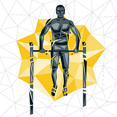 Image showing Geometric Crossfit concept