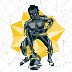 Image showing Geometric Crossfit concept