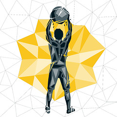 Image showing Geometric Crossfit concept