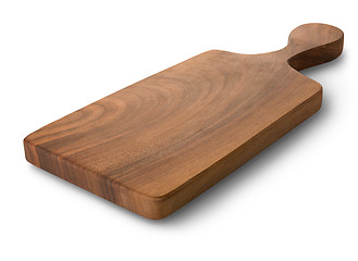 Image showing Wooden cutting board