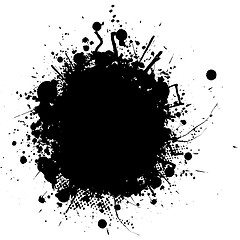 Image showing ink splat blob