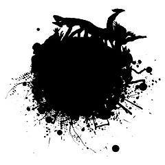 Image showing ink splat surf