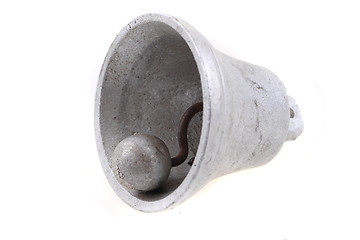 Image showing old chrome bell