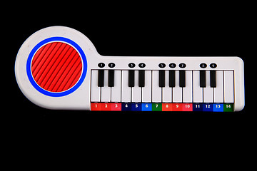 Image showing color piano toy