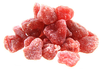 Image showing candied color strawberries