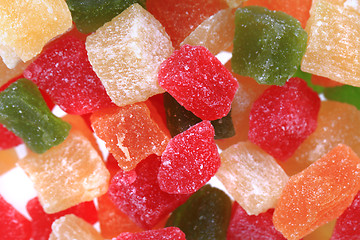 Image showing color fruits candy