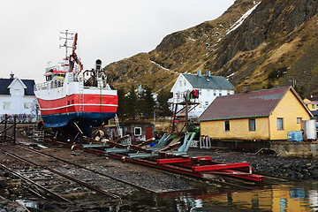 Image showing on the shipyard