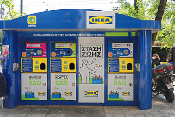 Image showing Ikea Kiosk Recycling