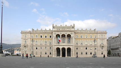 Image showing Government Palace in Trieste